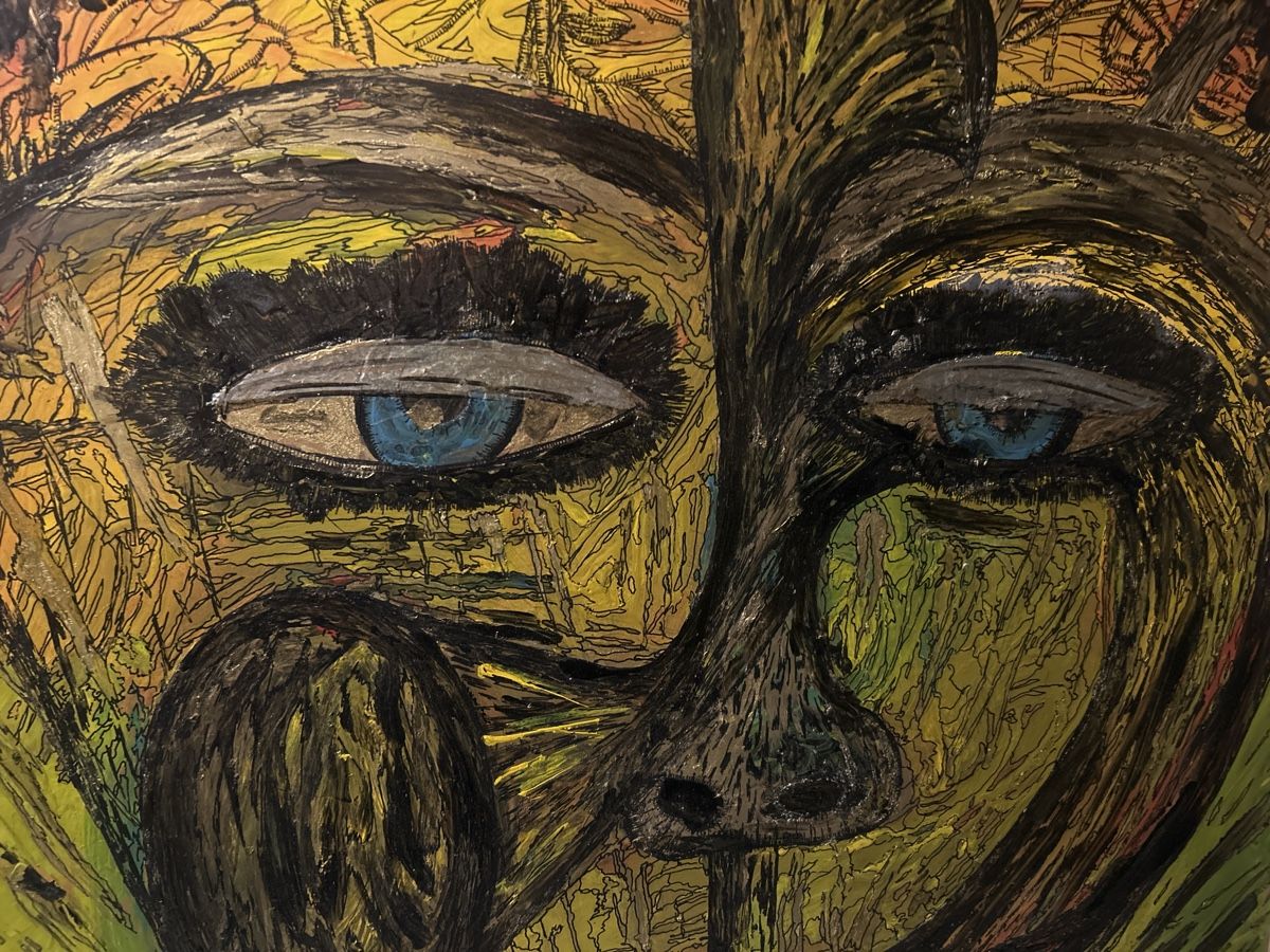 Gemälde: Originales Gemälde von Freddy Gerber, signiert 78 – Gebraucht aus Glarus von KunstWerkEr-LS87 2