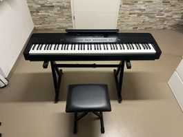 Kawai ES-520 noir – Comme neuf + pied HM-5 + pédalier F-302