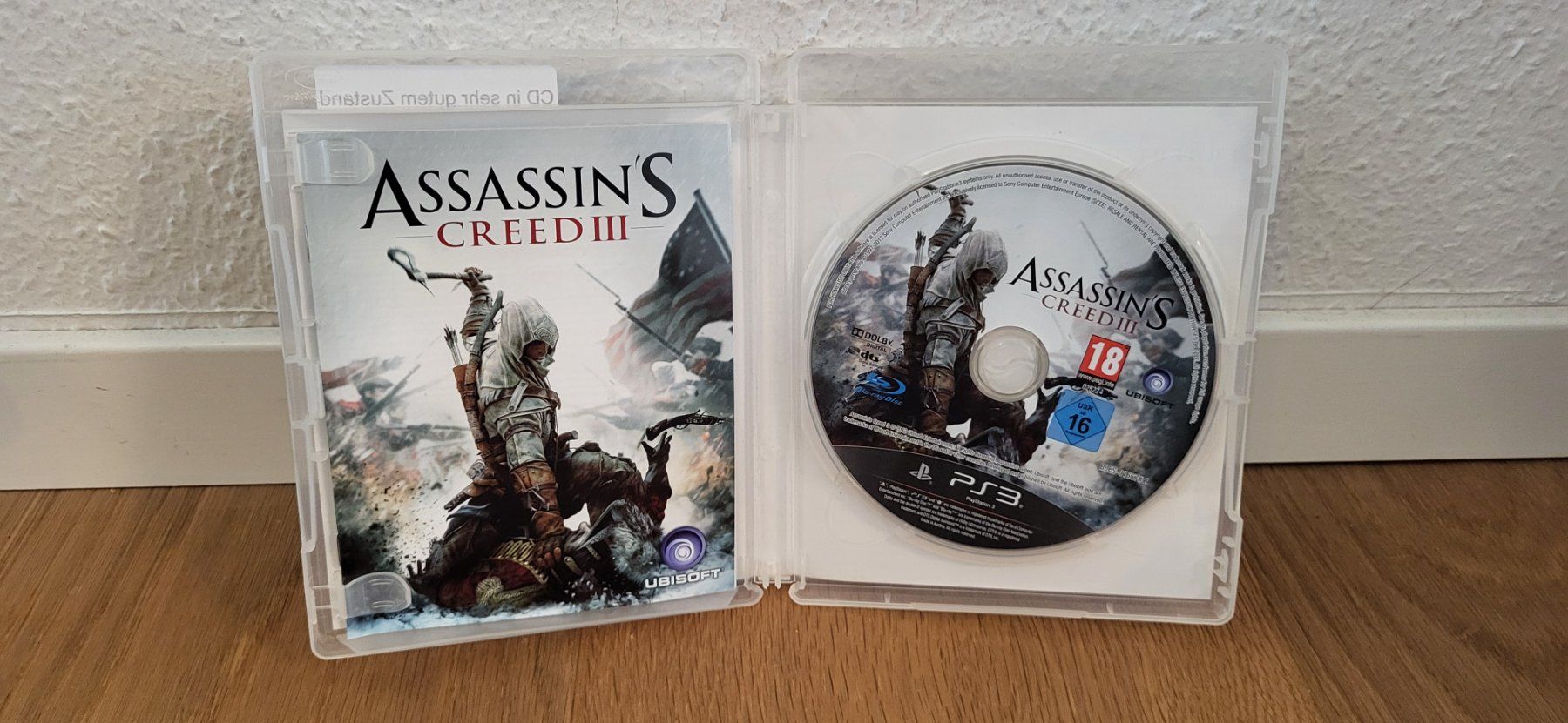 Sony Giochi: PS3 - Assassins Creed 3 – Usato da Münsingen venduto da DigitaleSpielecke 2