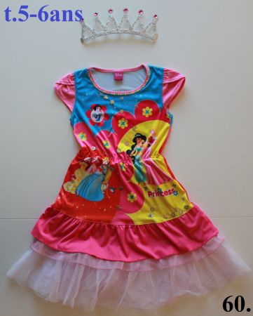 Costume Princesse / Prinzessin t. 5 - 6 ans
