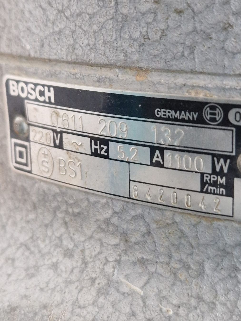 Bosch Trapani: BOSCH UBH 12/50 Bohrhammer – Usato da Rikon im Tösstal venduto da medi65 3