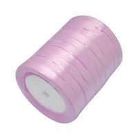Satinband 10mm Dunkelrosa/ 20m