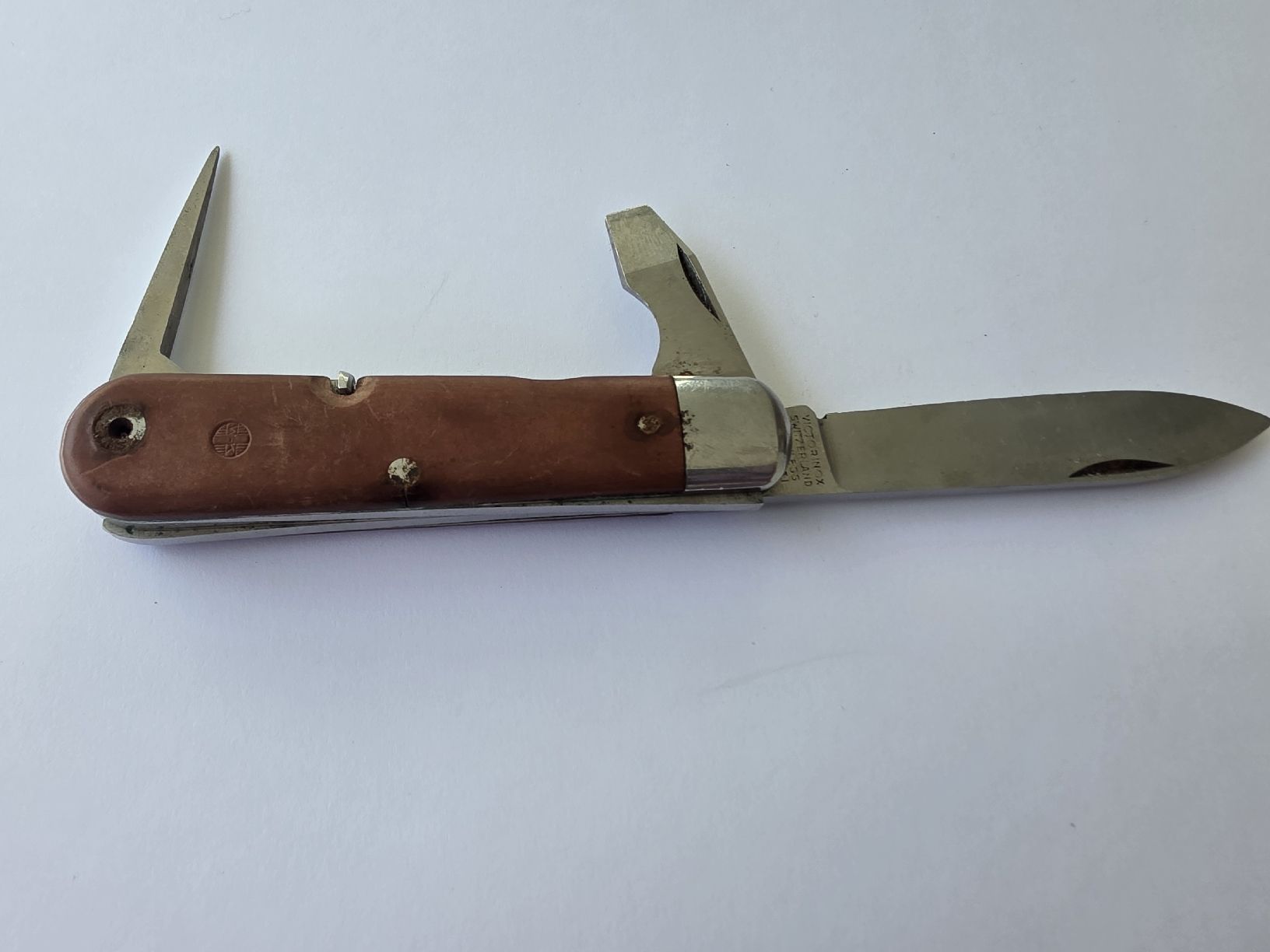 Schweizer Armee Coltelli tascabile: Schweizer Taschenmesser Schweizer Armee Messer von 1908 – Usato da Madiswil venduto da Sandraho 3