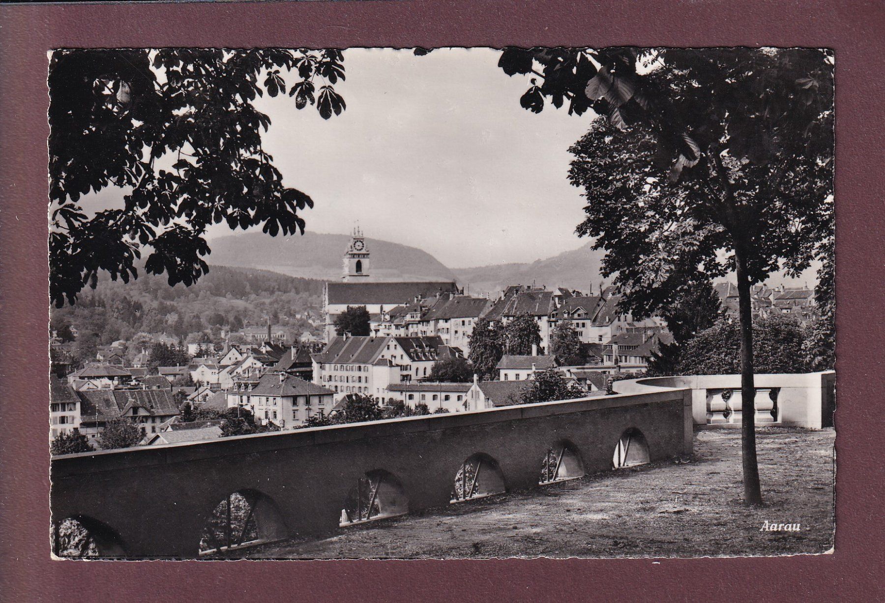 Cartes postales: AARAU - Teilansicht - 1952 – D'occasion à Pully par nicecards