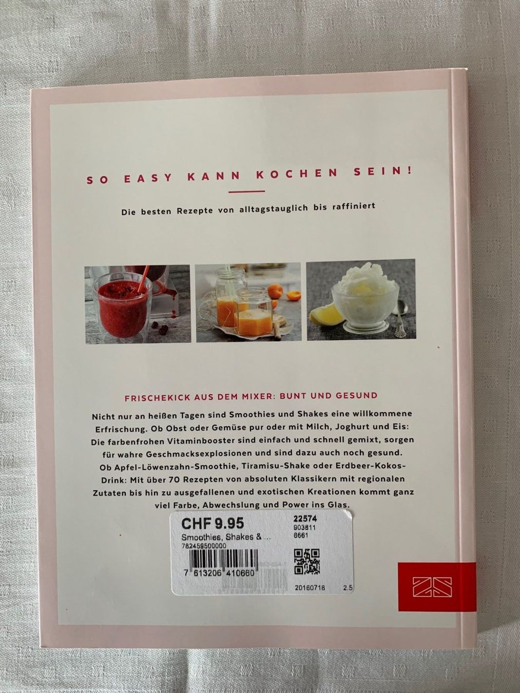 Libri: Smoothies, Shakes & Co, Easy Cooking, Rezpetbuch – Nuovo (secondo la descrizione) da Kloten venduto da carro49 1