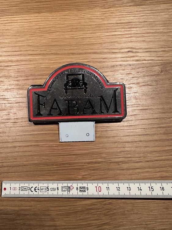 FABAM Badge Oldtimer (Gebraucht) in Stansstad für CHF 25 – mit ...