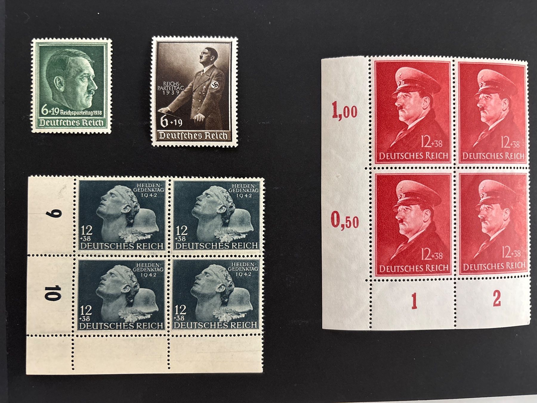 Tutti i francobolli: Deutsches Reich Lot – Nuovo (secondo la descrizione) da Adliswil venduto da derrick0825