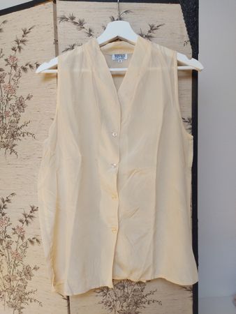 Top 100% soie vintage - Taille M/L