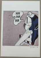 Roy Lichtenstein: Ha! Ha!, POP Art 37/150