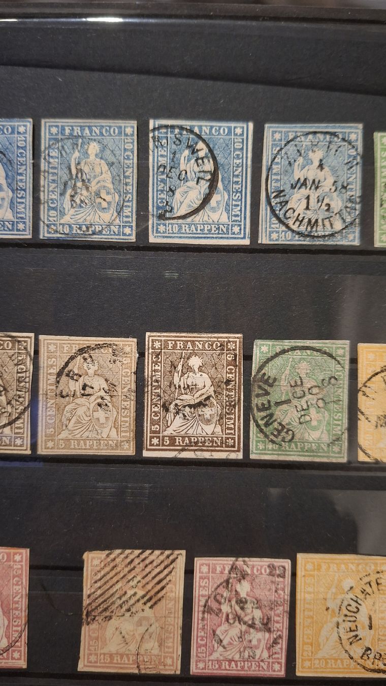 Alle Briefmarken: Strubellot 20Stk gut gerandet  – Gebraucht aus Balgach von SIMEON27 2