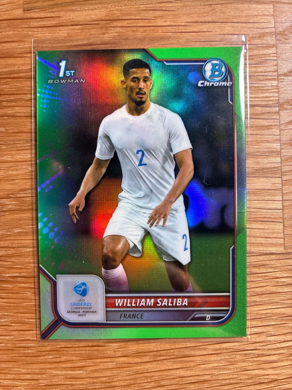 Topps Carte collezionabili: Topps Chrome Bowman William Saliba /199 – Usato da Wangenried venduto da Garagara
