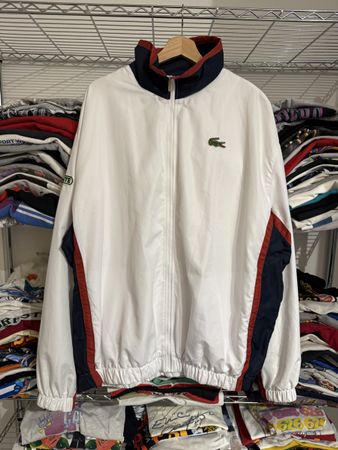 90’s Vintage Lacoste Tracktop Size 7 fit XL