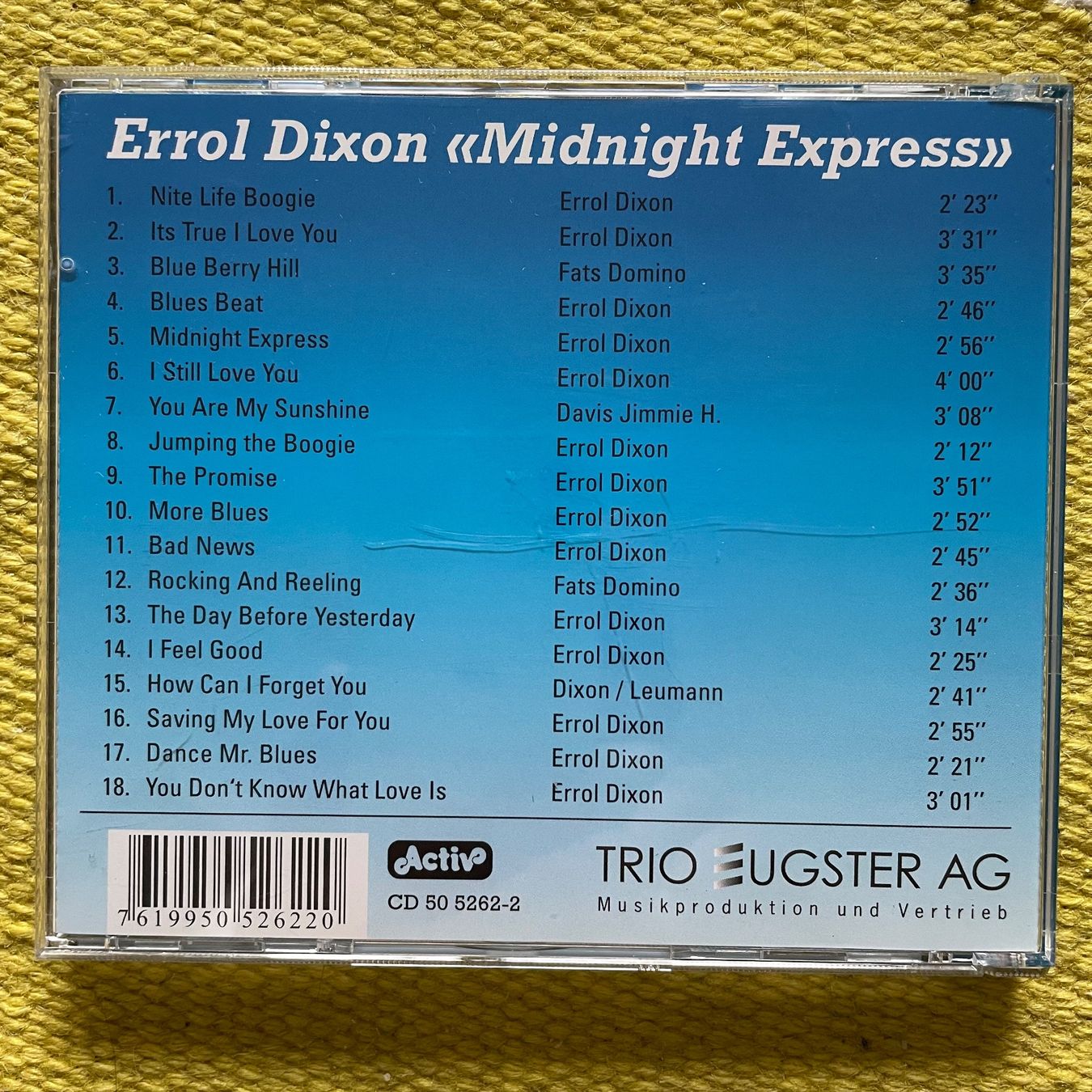 CD: ERROL DIXON-MIDNIGHT EXPRESS – Usato da Rorschacherberg venduto da CD-Roli 1