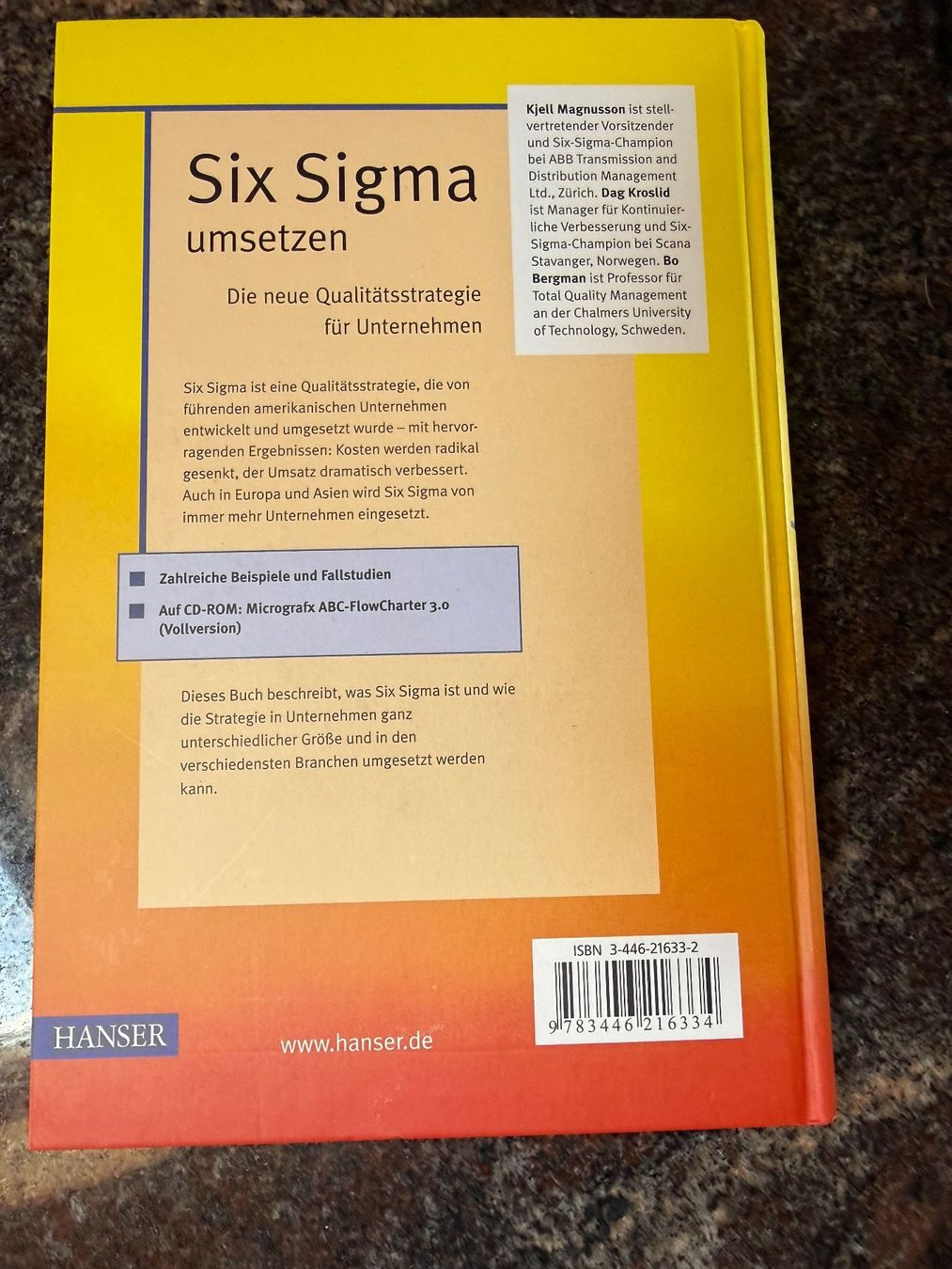 Libri: Six Sigma umsetzen mit CD-ROM – Nuovo (secondo la descrizione) da Rothenthurm venduto da norvil61 1