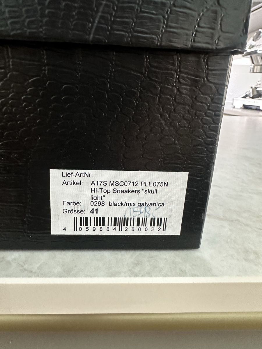 Philipp Plein Scarpe da uomo: Philipp Plein Hi-Top Skull light – Nuovo e nell'imballaggio originale da Burgdorf venduto da N.O.C. 3