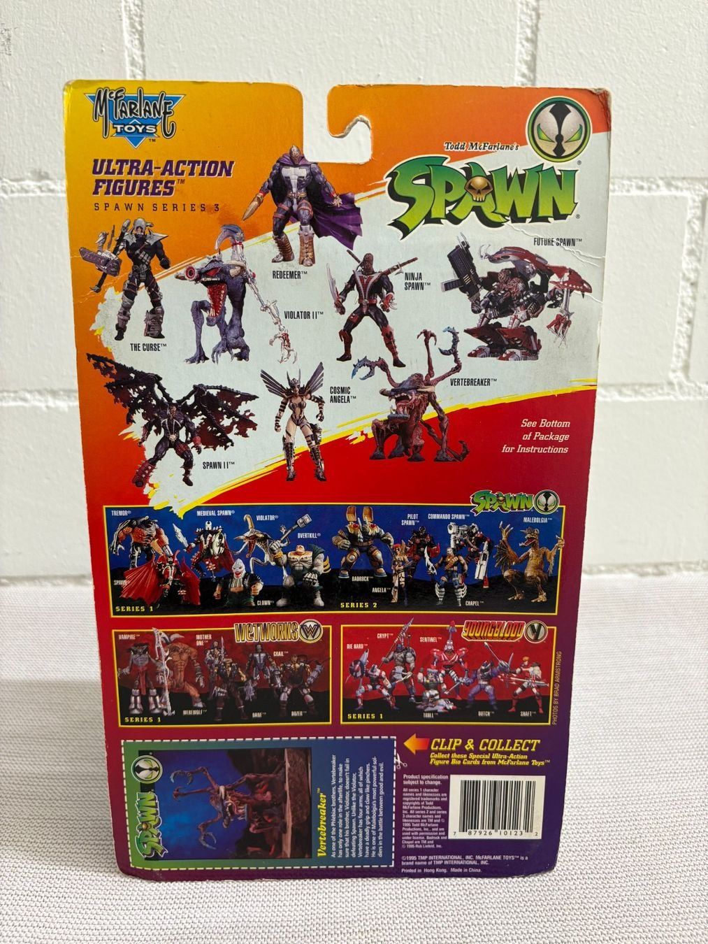 Statuette: Todd McFarlane Spawn Vertebreaker Ultra Action Figur 1995 – Usato da Ottenbach venduto da TimelessEmotions. 4