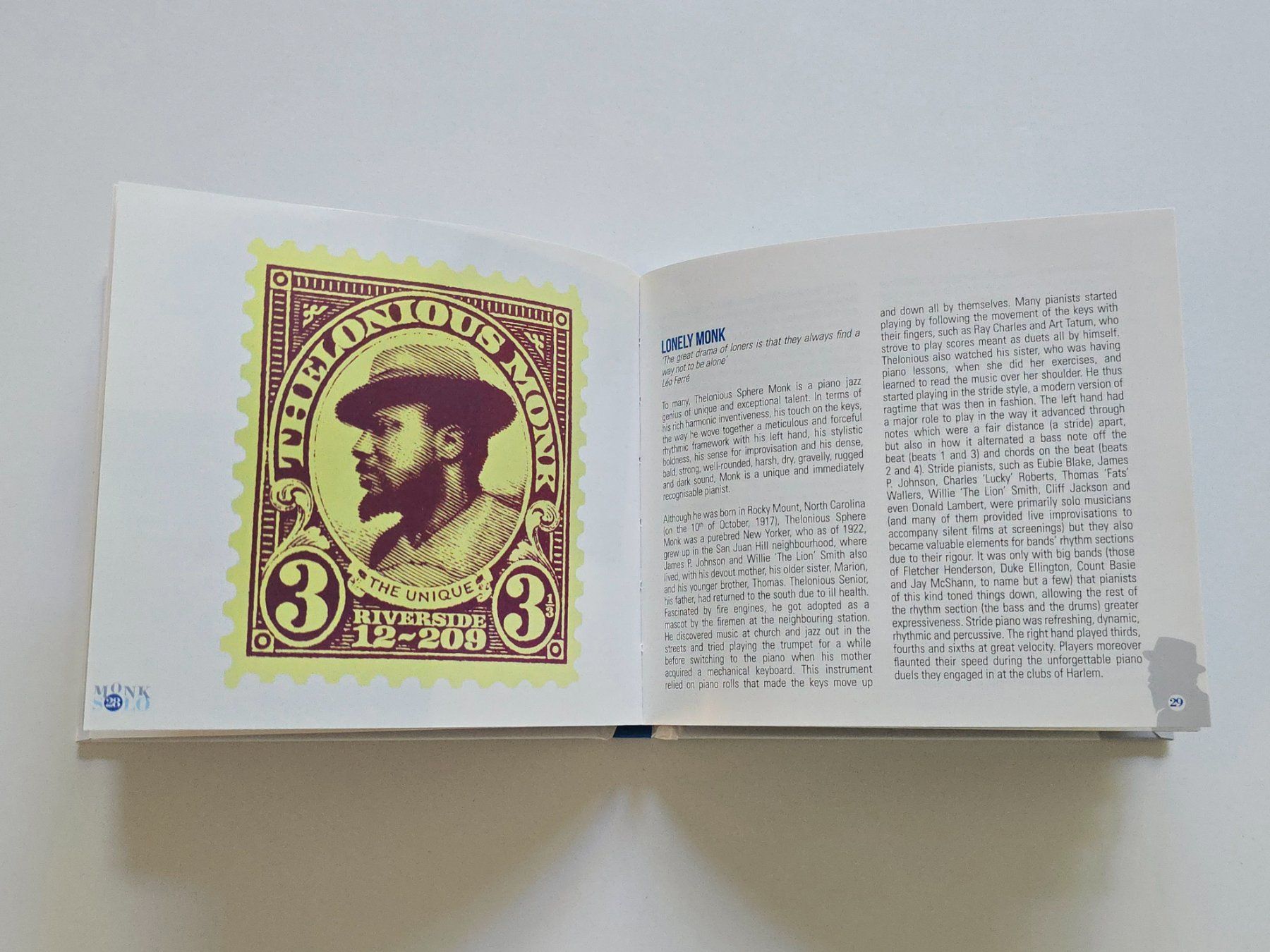 CD: CD Thelonious Monk - Monk Solo (2 CDS) – Usato da Dättlikon venduto da Wundertuete_ 3