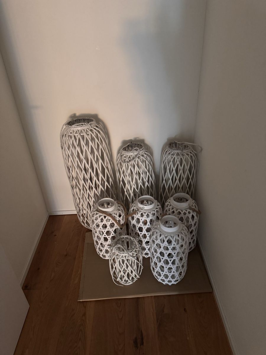 Lanterne: Rattan-Laternen – Usato da Burgdorf venduto da Eliizz 1