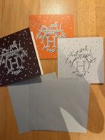 Hermes Weihnachtskarten 3 St. neu unbenutzt
