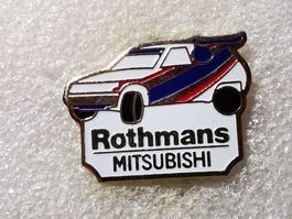 Ansteckpin 80: Rothmans Mitsubishi