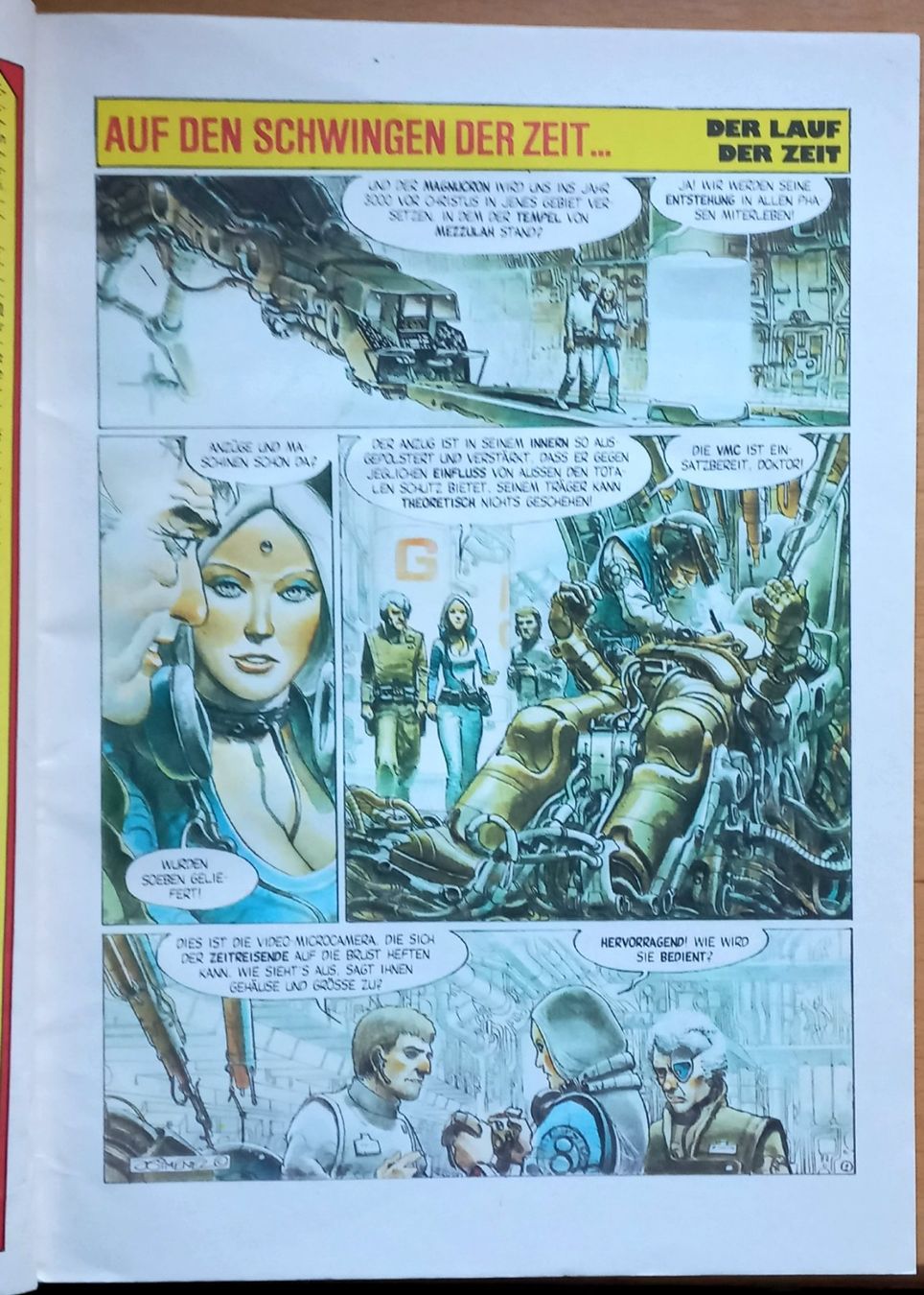 Comics: Comic - Auf den Schwingen der Zeit – Gebraucht aus Niederuzwil von lubimaja 1