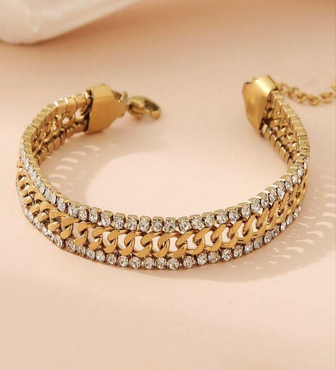 Bracelets: Bracelet plaqué OR 18K  – Neuf avec emballage d'origine à Châtel-St-Denis par Montclair_Swiss