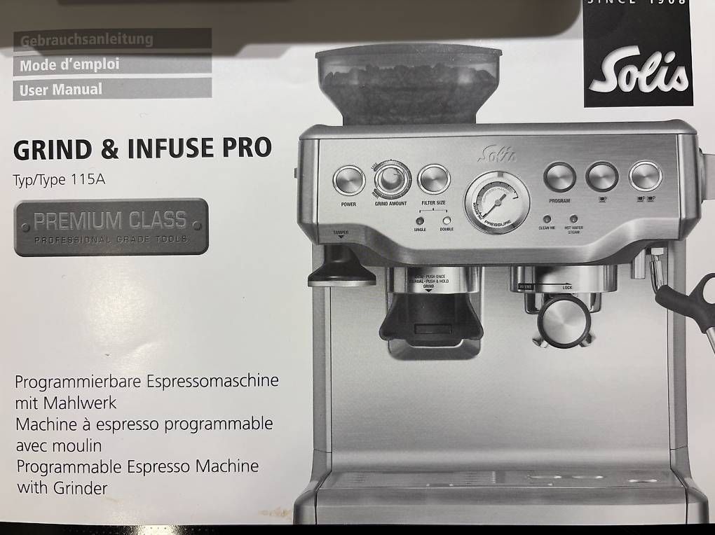 Kaffeemaschinen & Espressomaschinen: SOLIS GRIND&INFUSE PRO TYP/TYPE 115A – Gebraucht aus Bern von MarleneLivia 2