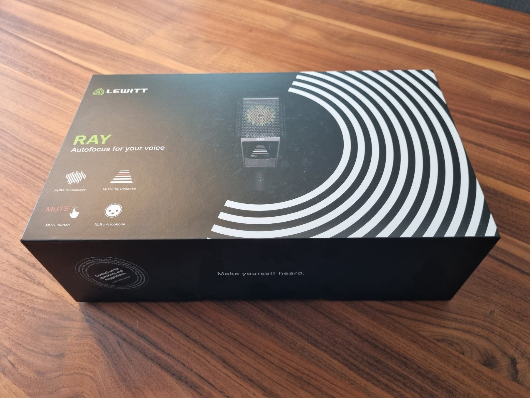 Microphones: LEWITT RAY Autofocus Mikrofon – Neuf avec emballage d'origine à Tuggen par logoplan 2