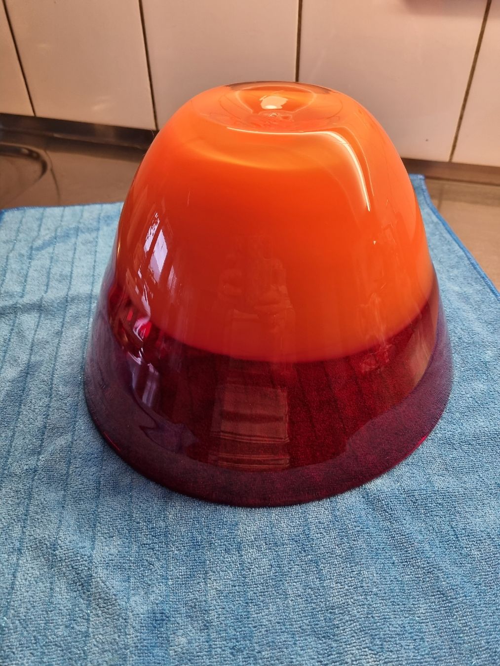 Schalen: Salatschüssel Glasschale rot – Neu (gemäss Beschreibung) aus Aesch BL von mutti04 3