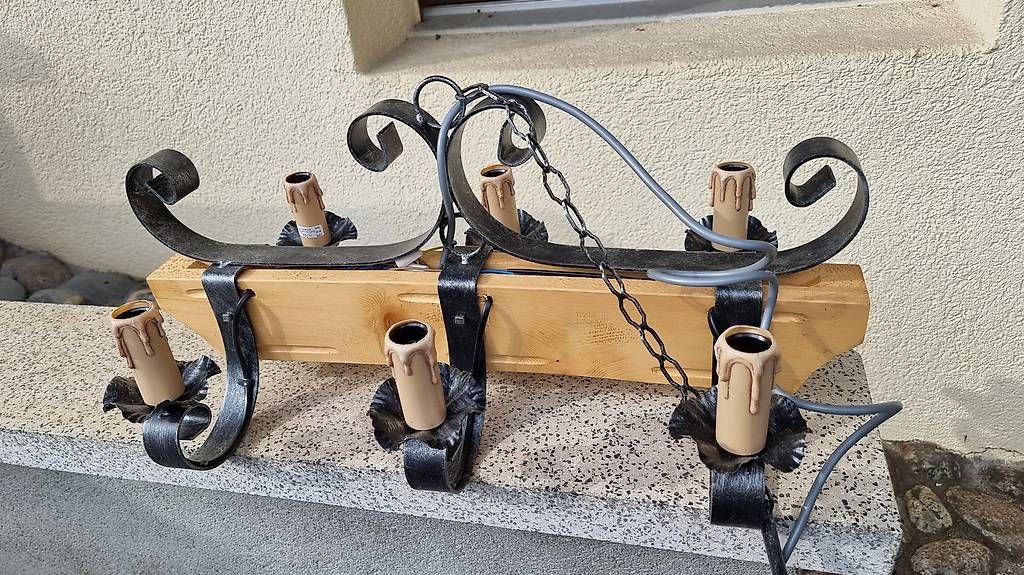 Lampade: Luminaires rustiques – Nuovo (secondo la descrizione) da Troistorrents venduto da Djodjo 3