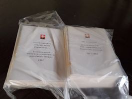 Briefmarken PTT Heftlein 2 Stapel weit über 100 Stück