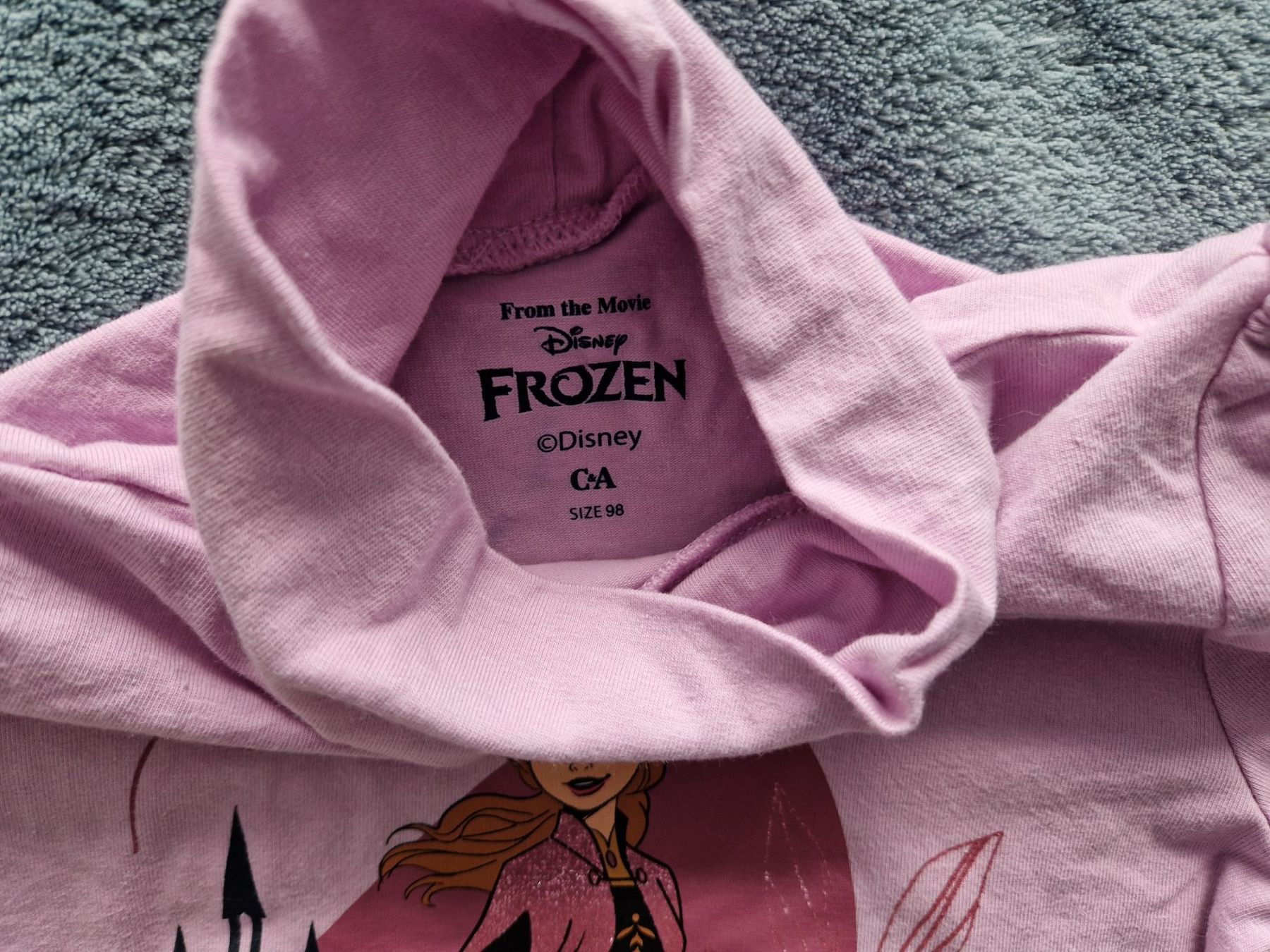 C&A Maglioni & Felpe: Langarm Shirt grösse 98 Anna Eiskönigin – Usato da Heimberg venduto da Eleanor20 2