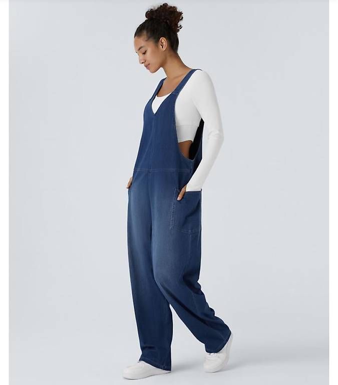 Jumpsuits: Elastic jeans jumpsuit – Neu und originalverpackt aus Basel von bel_67xb