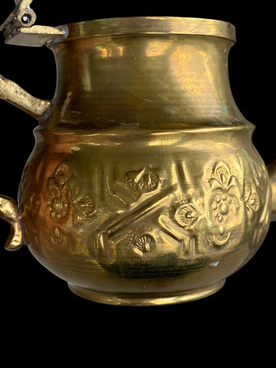 Teekannen: Handgemachte Teekanne & Teller aus Bronze & Messing Marokko – Neu (gemäss Beschreibung) aus niederbipp von Esbenz 7