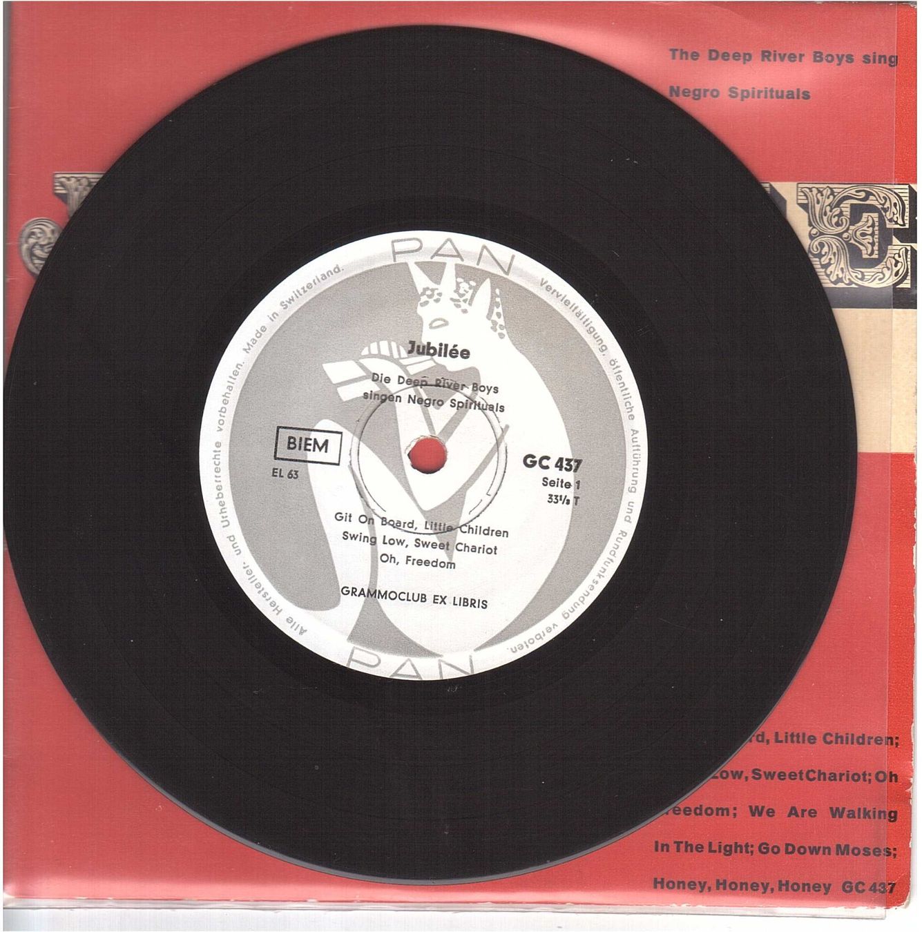 Dischi in vinile: THE DEEP RIVER BOYS 33 1/3 – Usato da Rheinau venduto da thealbum 1