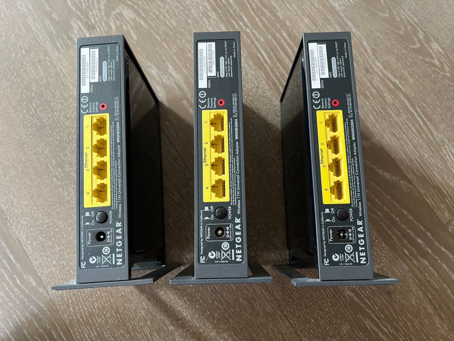 Netgear WiFi: 3 NETGEAR Wirless Wi-fi devices – Usato da Rivera venduto da poweradem05 7