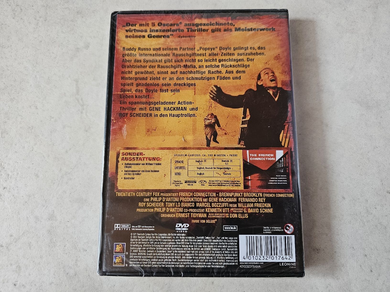 Alle DVDs: French Connection  -  Brennpunkt Brooklyn  /  Fabrikneu – Neu und originalverpackt aus Schneisingen von backstore24 1