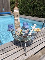 Pool Deko Maritim Stranddeko Vintagedeko Gartendeko