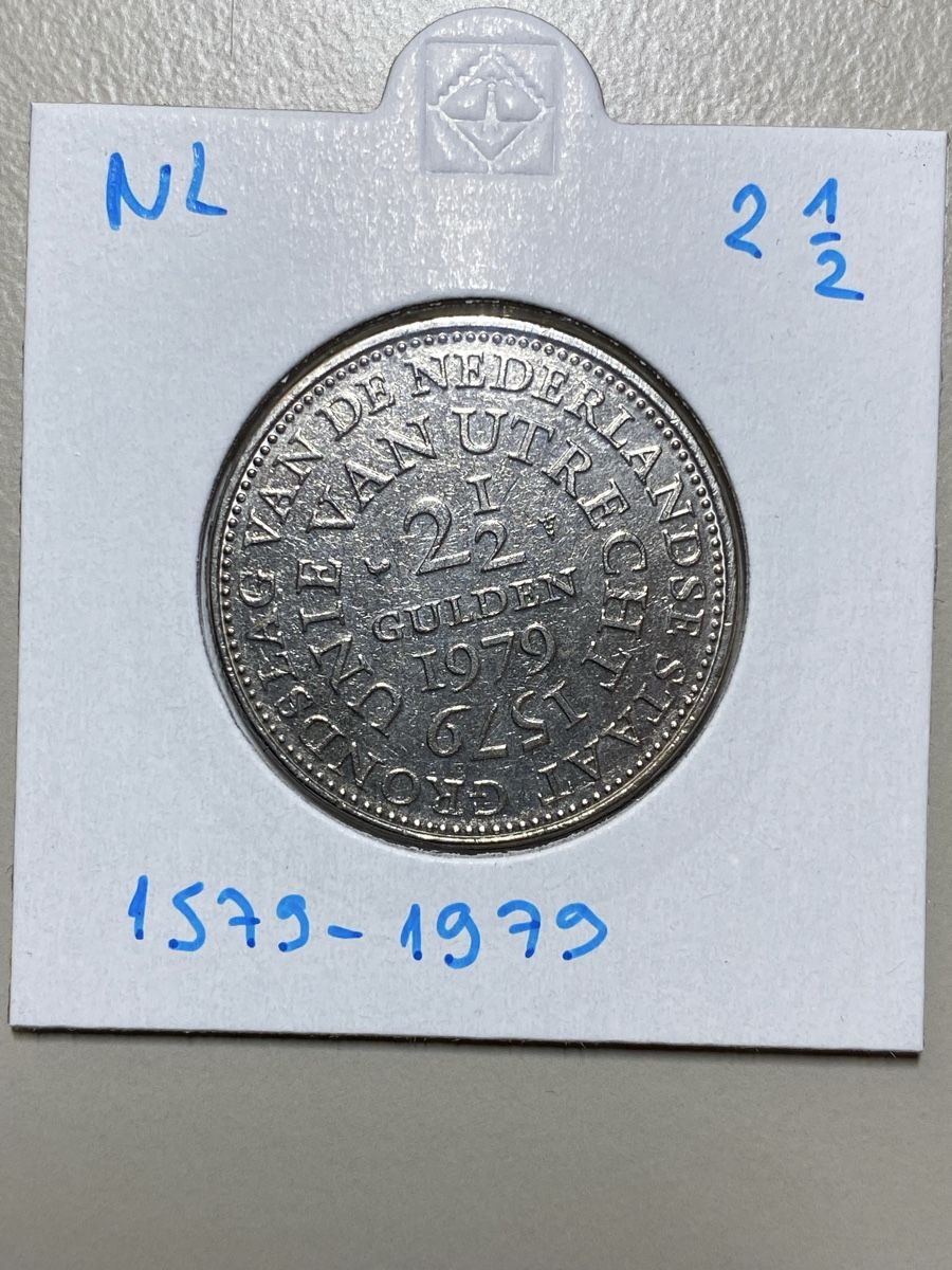 Toutes les monnaies: NL - 2,5 Gulden - 1979 – D'occasion à Payerne par Mike1682