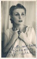 Erika Ziha Autogramm signiert Vintage Foto 9x14cm