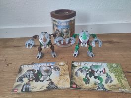Lego Bionicle Zwei Bohrok-Kal 100% komplett