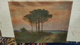 Gemälde signiert L.Hubner  50x39cm (LG)