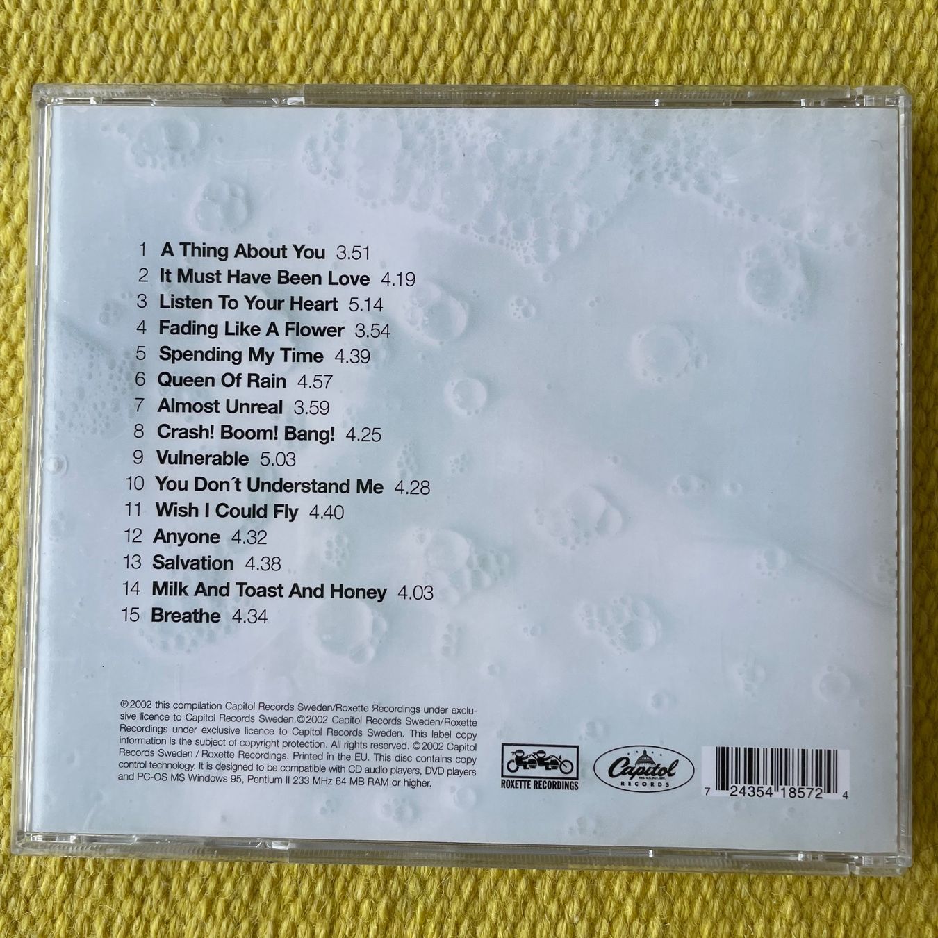 CD: ROXETTE-THE BALLAD HITS – Usato da Rorschacherberg venduto da CD-Roli 1