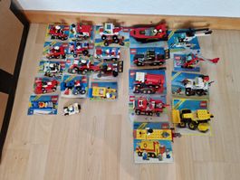Lego Sammlung Fahrzeuge, 20+ Sets, Vintage Legoland Serie