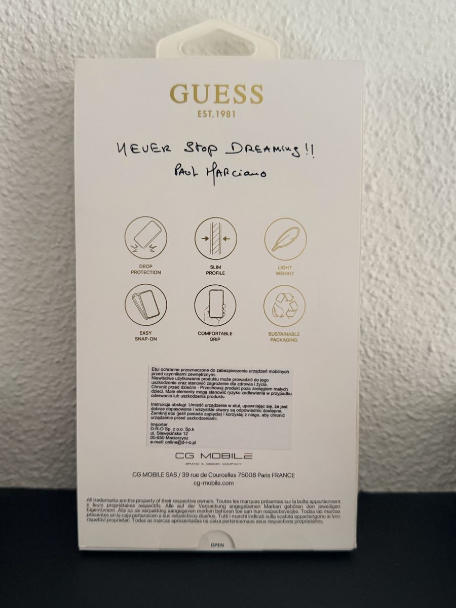 Guess Cover & Protezioni schermo: Original GUESS iPhone 17 Pro Max Booktype Folio Case  – Nuovo (secondo la descrizione) da Amriswil venduto da tiz_w96z 1