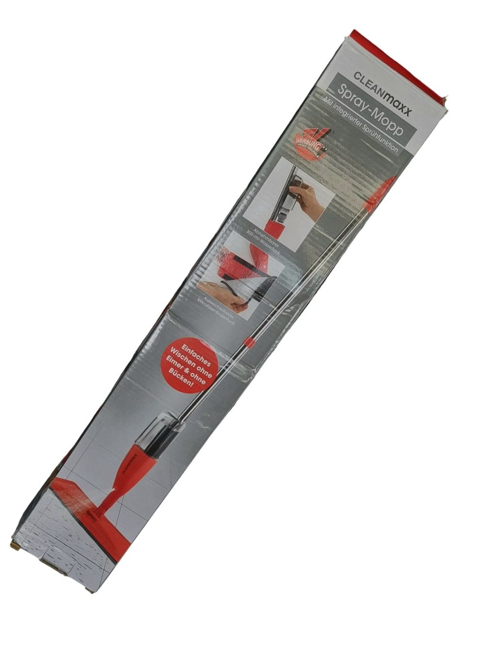 Sonstige Reinigungsgeräte: CLEANMAXX Spray Mopp | 110 cm – Neu (gemäss Beschreibung) aus Wangen b. Olten von Restwert_Wangen 4