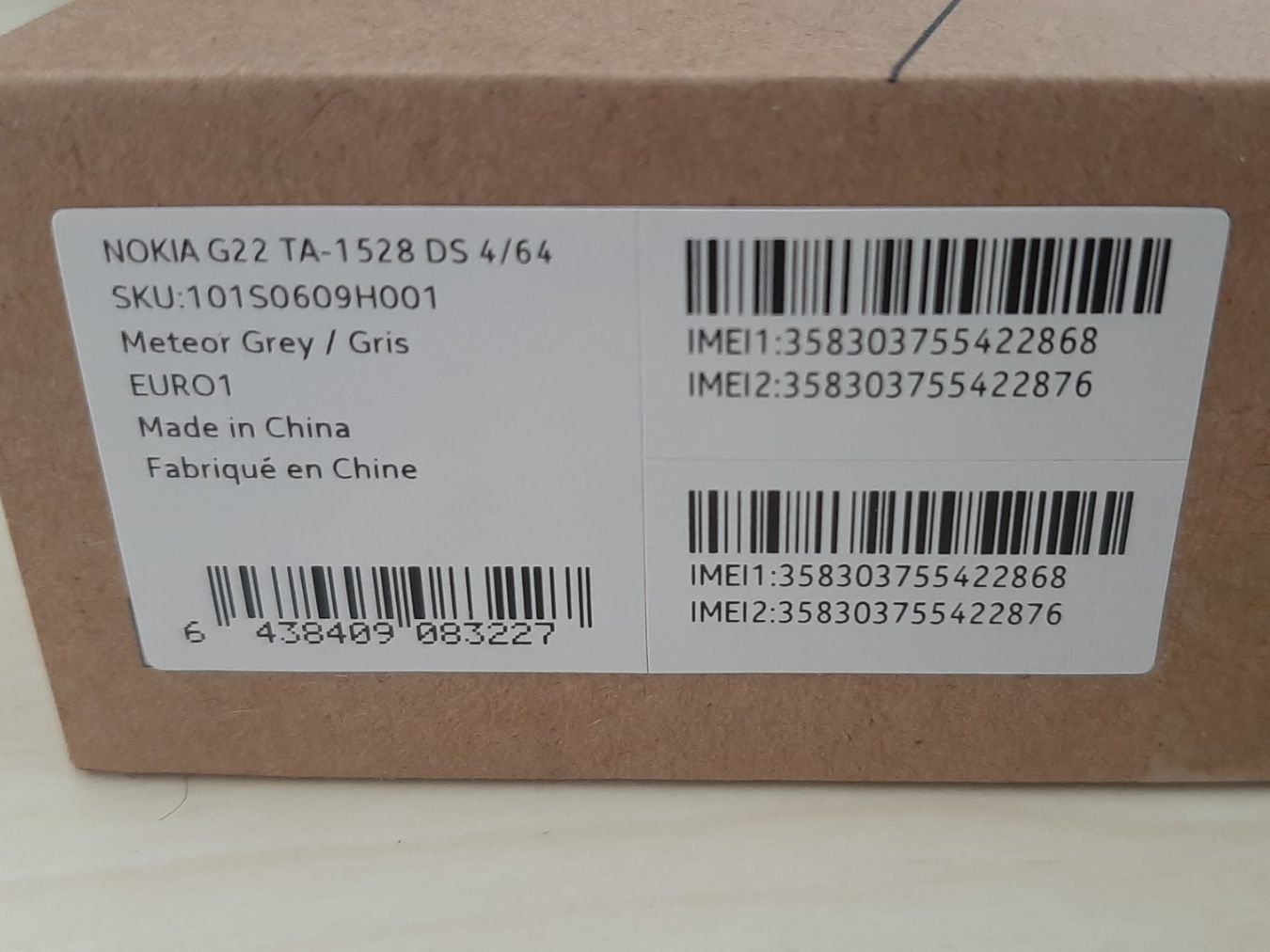 Nokia Telefoni cellulari / Smartphones: Nokia G22 Meteor Grey – Usato da Sargans venduto da Riccardo288 1