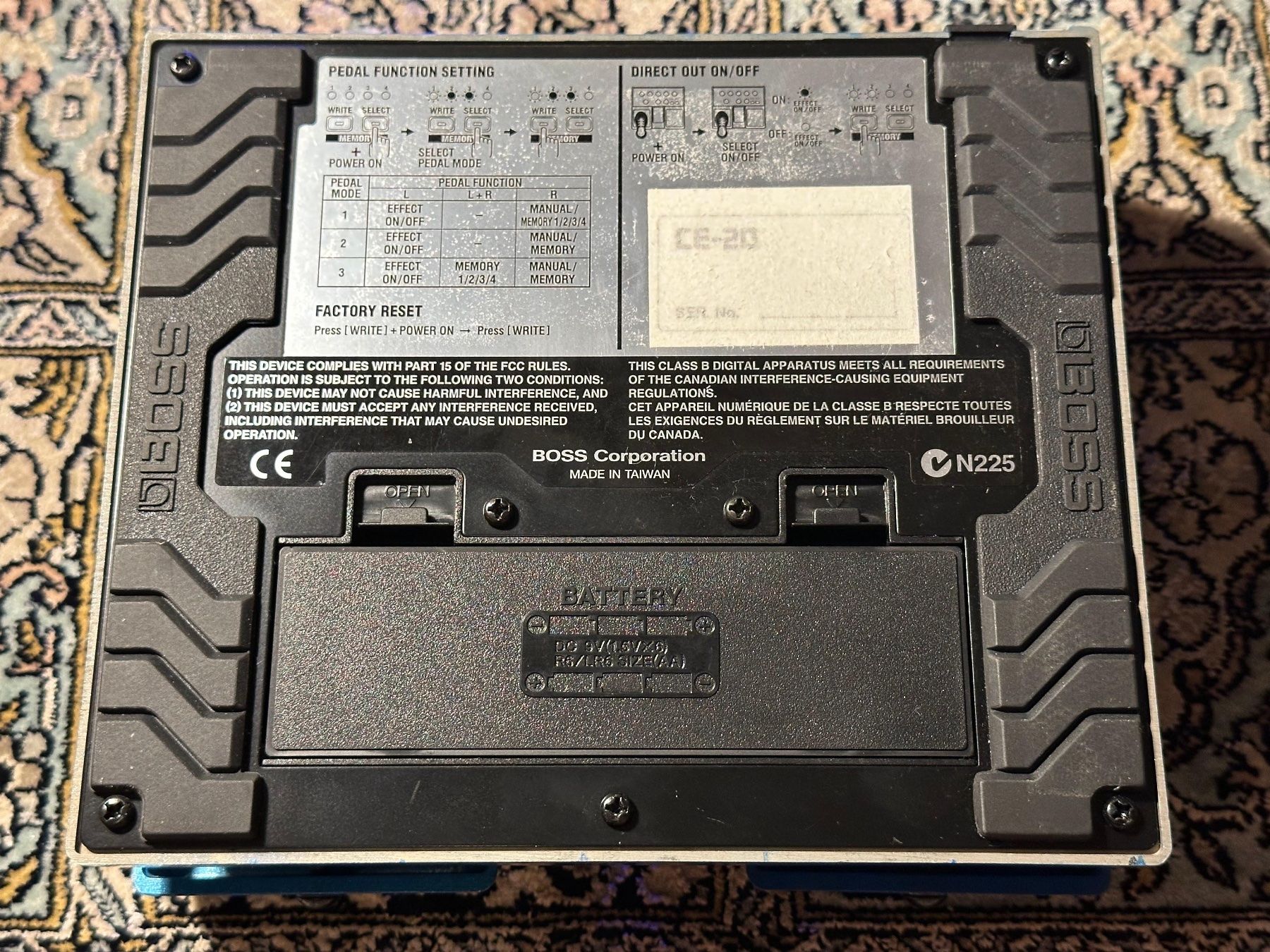 Strumenti musicali: Boss CE-20 Chorus Ensemble – Usato da Choulex venduto da GrutliTech 4