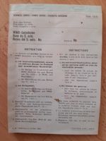 Antike Armee MWD  Gutscheine / Ganzer Block
