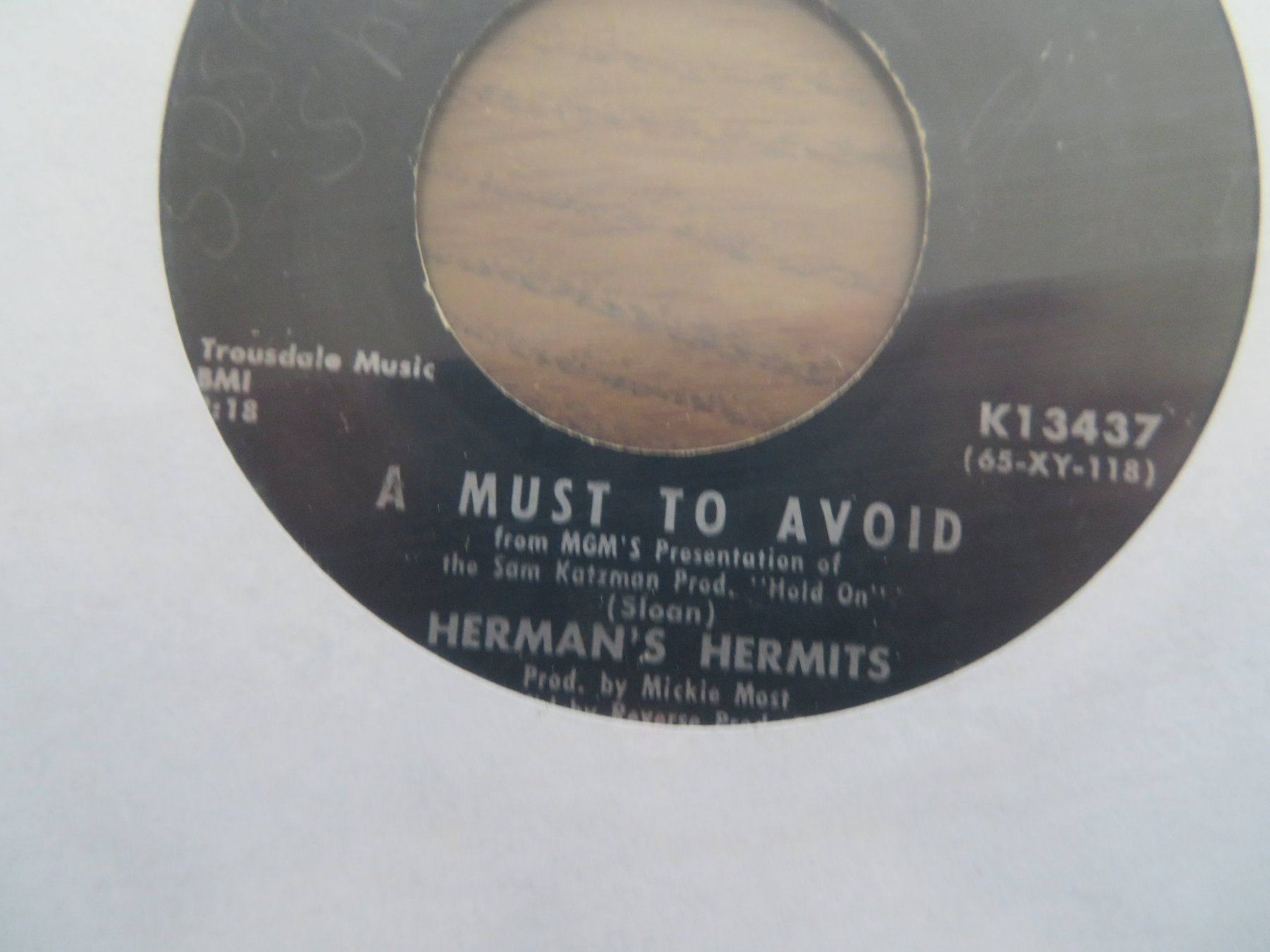 Dischi in vinile: Herman's Hermits - The Man With The Cigar/ A Must To Avoid – Usato da Zürich venduto da max_cp5f 1
